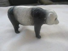 Vintage 1950s CRESENT England lead  painted GIANT PANDA Zoo Animal figure