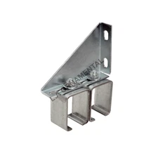 Sliding Barn Door Track Hardware Double Wall Rail Bracket Overhead Galvanized