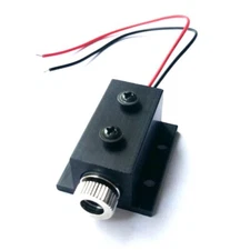 Infrared Dot 850nm 3.5mW Adjusable Focus Laser IR Diode Module w/ 12mm Heatsink