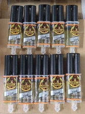 (10) Gorilla Epoxy Glue Liquid 0.85 oz/ Syringe - Clear