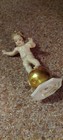 Hutschenreuther K.Tutter Germany Porcelain Figurine Cherub On Gold Ball 8" — photo 7