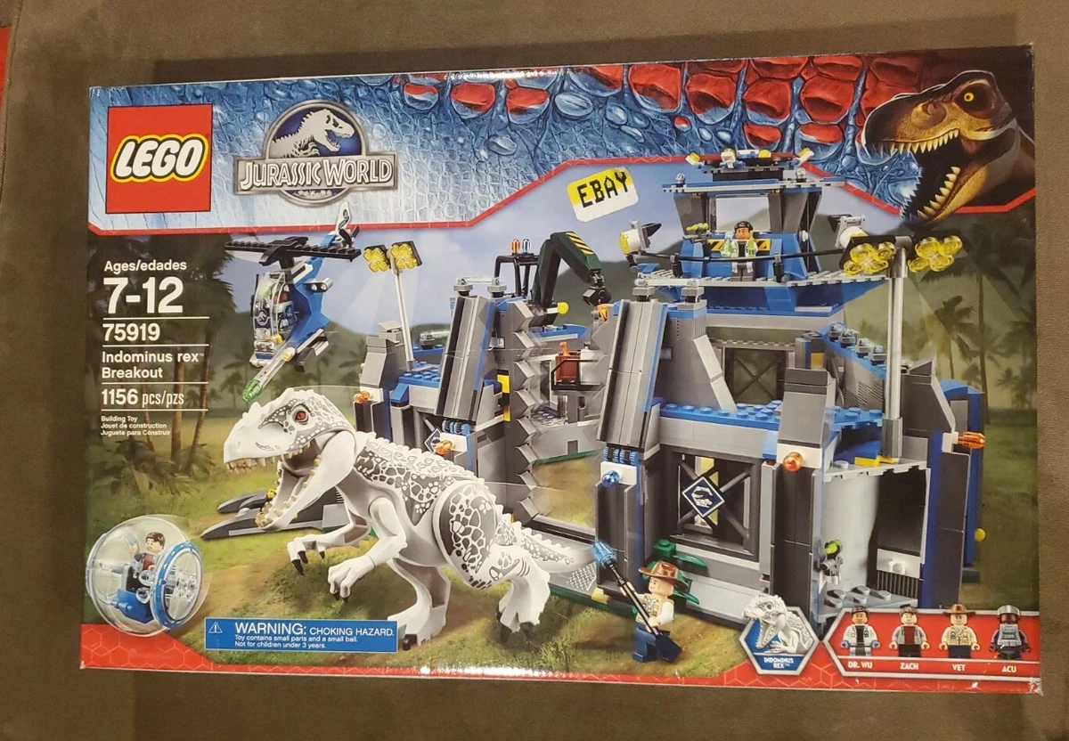 Kit de construcción LEGO Jurassic World Indominus Rex Breakout 75919