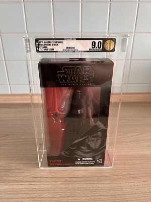 2015 Hasbro Star Wars The Black Series Kylo Ren B3837 AFA 9.0 (uncirculated)
