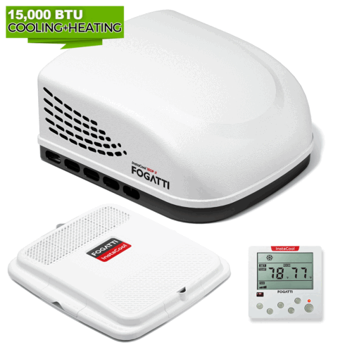 11K-15K BTU Cooling RV Air Conditioner Non-Ducted Rooftop AC Unit for RV 110V - Picture 13 of 33