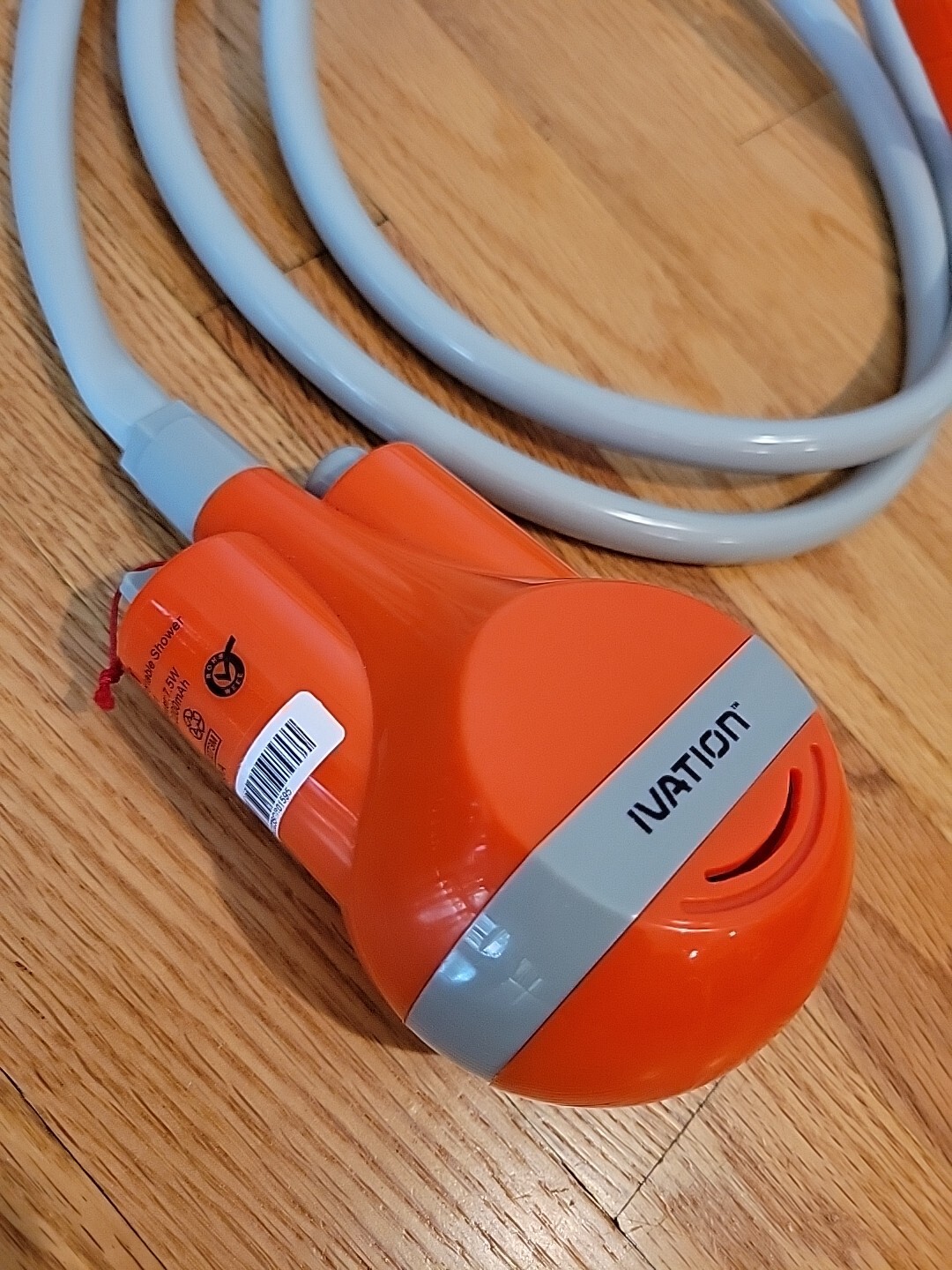 Ivation Battery Powered Handheld Portable Outdoor Camping Shower