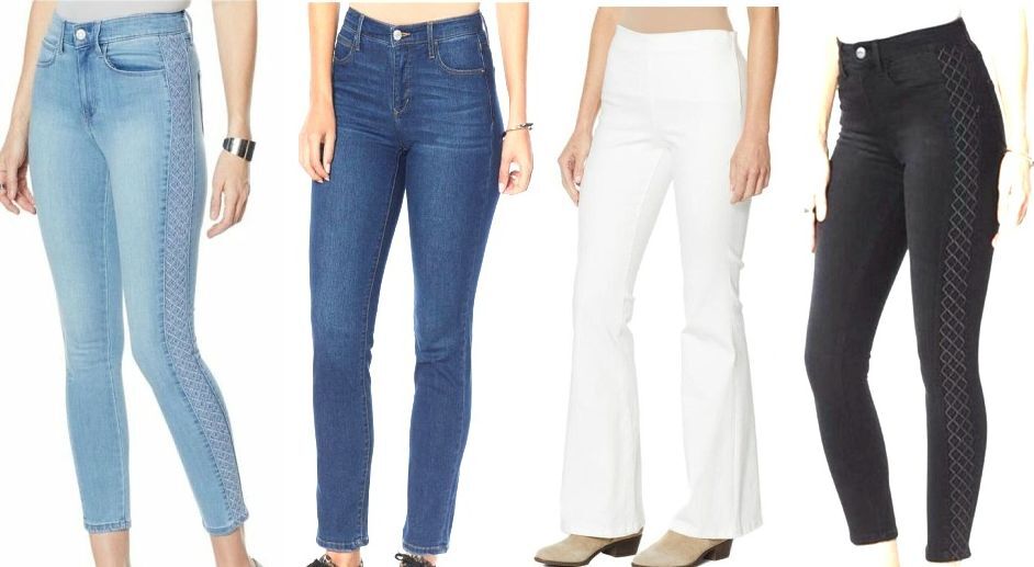 Skinnygirl Denim Jeans Celeste Straight Beverly Hills Flare Larry High