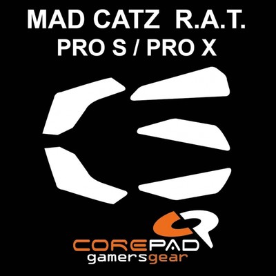 Corepad Skatez Mad Catz Pro X Cyborg R.A.T Pro S Mausfüße Hyperglides Teflon