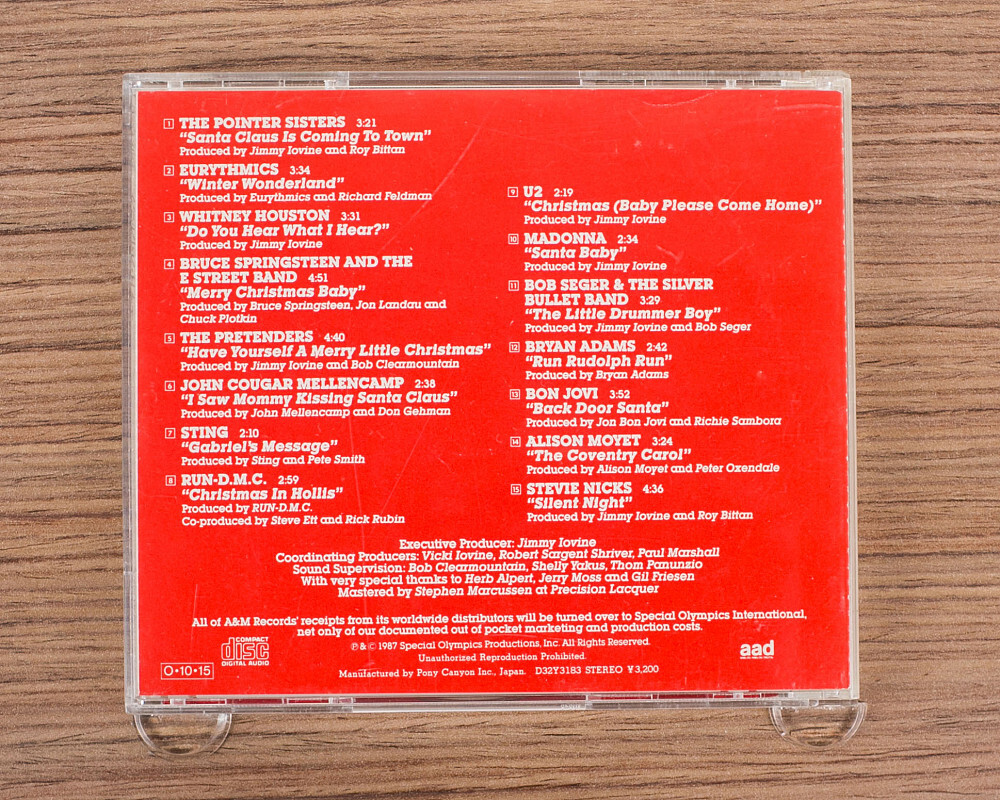 Various - A Very Special Christmas CD (Japan 1987 A&M Various - A Very Special Christmas CD (Japan 1987 A&M