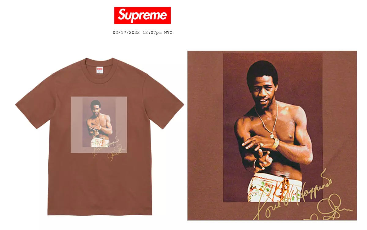Brown top supreme tee
