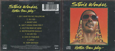 CD - Stevie Wonder - Hotter than July - neu