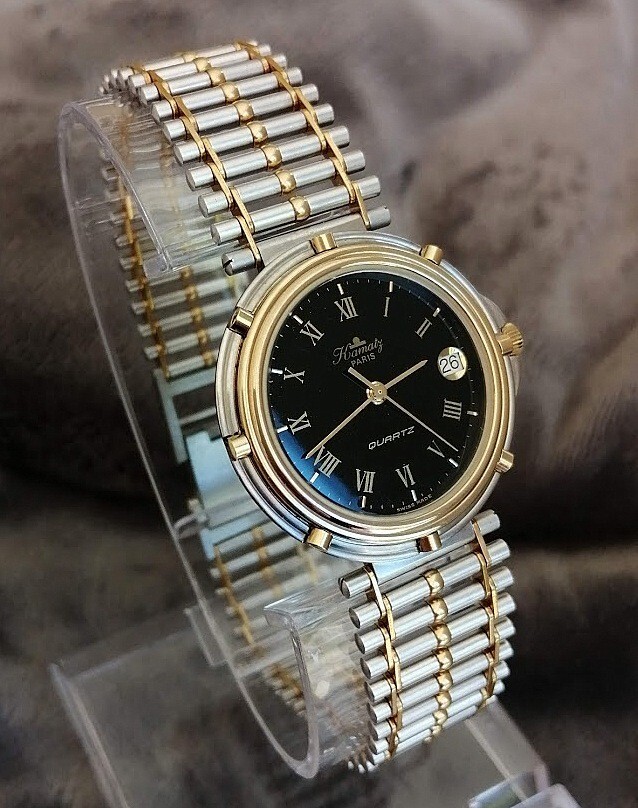 Montre-bracelet Homme Vintage Original De Luxe 21 - Fabriqué En Suisse - Bon état (sans Bracelet)