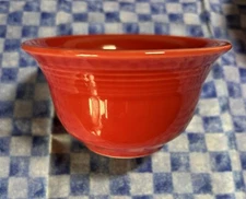 Four Red Fiesta Bowls