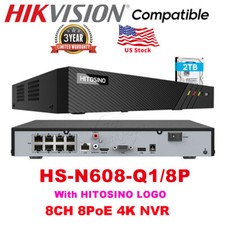 2025 US Hikvision OEM 4K+2TB HDD CCTV System ...