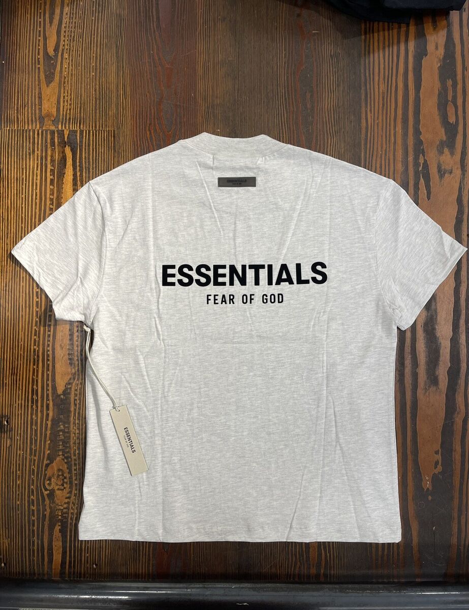 ESSENTIALS TEE LIGHT OATMEAL