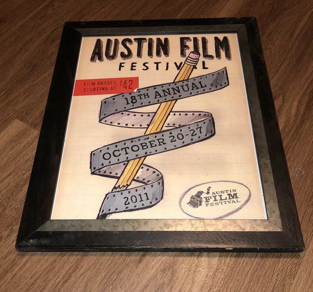 Hobby Lobby AUSTIN FILM FESTIVAL Wood Framed Wall Decor 17x13 eBay