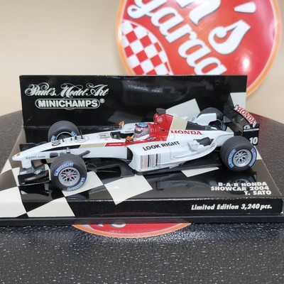 1/43 Mini Champs 400040080 Bar Honda Show Car 2004 Takuma Sato 10 