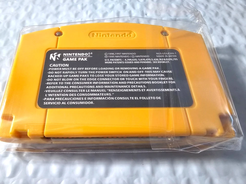 Nuevo Nintendo 64 Earthworm Jim 3D N64 Nintendo 1999 Rockstar Cartucho Juego Foto 4 de 4