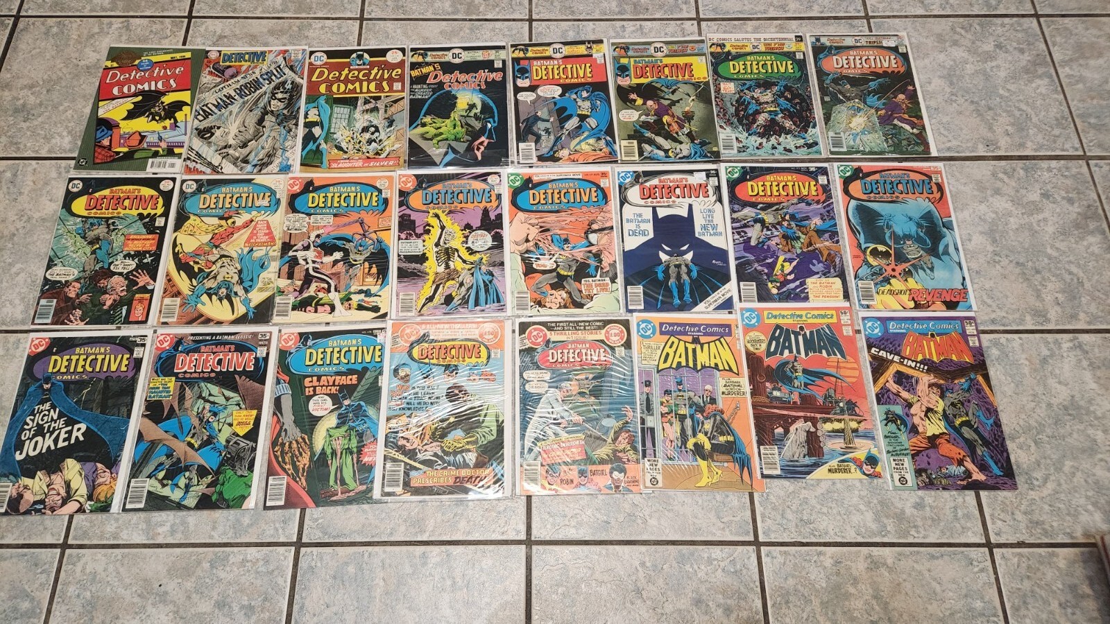 Huge Lot 300+ Batman Detective Comics 27 Runskeyssilver CopperLOTDK
