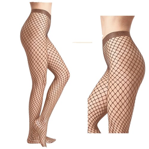 Collant Wolford Ink Melina Wendlandt - Taille XS Nude/noir - Neuf Avec étiquettes