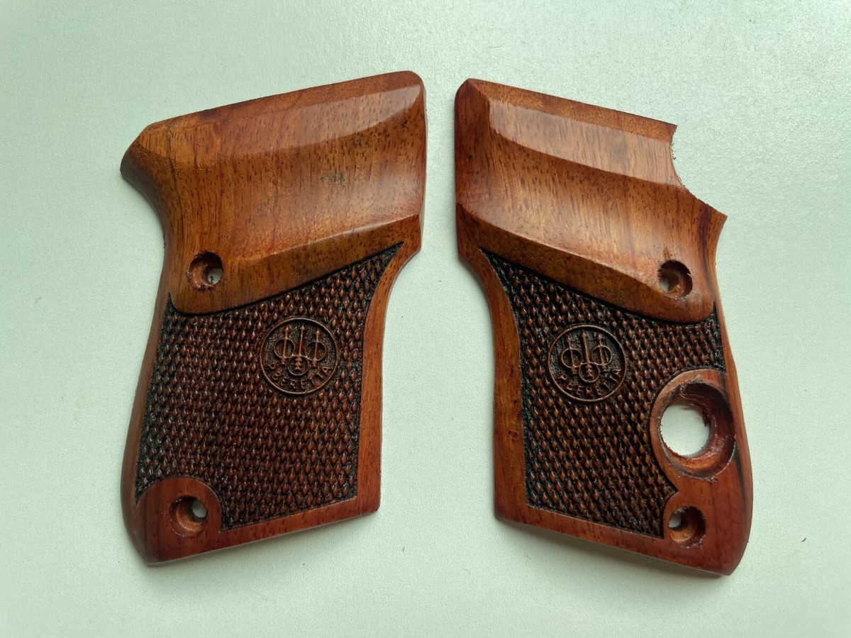 韓国 ブラウンダスト ブレイド ブレード はっぴ AGF New pattern on Praduak wood Grips For Beretta 21A BOBCAT | eBay