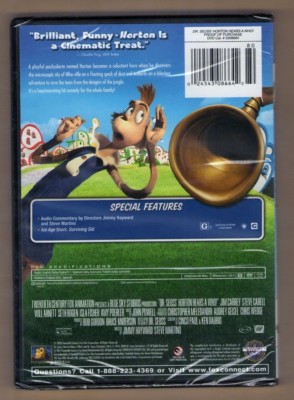 HORTON HEARS A WHO! new dvd DR. SEUSS | eBay