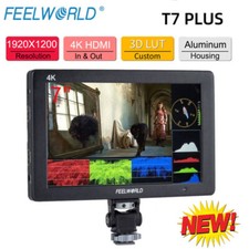 FEELWORLD T7 PLUS 7" IPS 4K Field Video Monitor 3D Lut Waveform for Camera DSLR