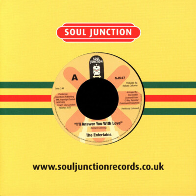 The Entertains - I'll Answer You With Love/You (Vinyl 7'' - 2022 - UK - Original)