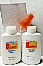 Avon Skin So Soft Bug Guard Plus Anti-Itch Spray Lot of 2 Exp 2/26 Factory Seal