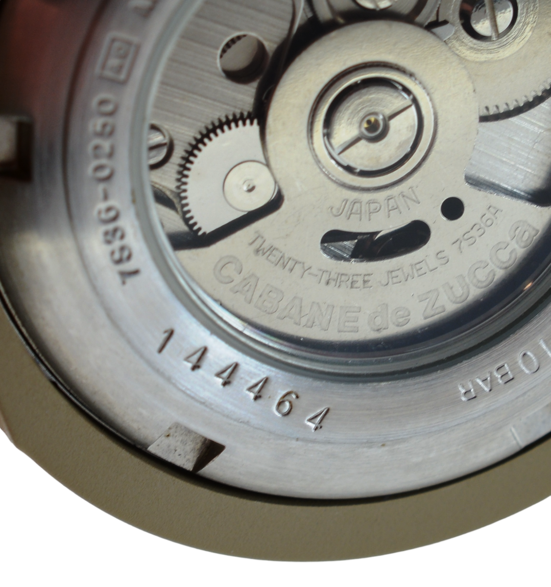 Seiko Cabane de Zucca JDM Giugiaro Dashboard Automatic Brown Seiko Cabane de Zucca JDM Giugiaro Dashboard Automatic Brown