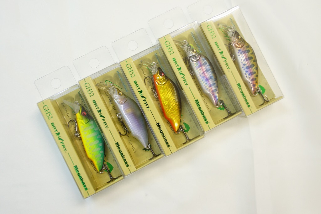 Megabass GREAT HUNTING GH52 BAT A FRY 52mm 8.5g Fast Sinking Megabass GREAT HUNTING GH52 BAT A FRY 52mm 8.5g Fast Sinking