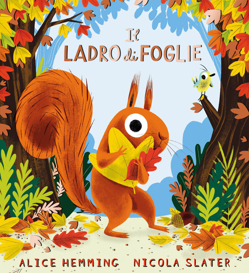 LADRO DI FOGLIE. EDIZ. A COLORI (IL) - HEMMING ALICE 9788829604579