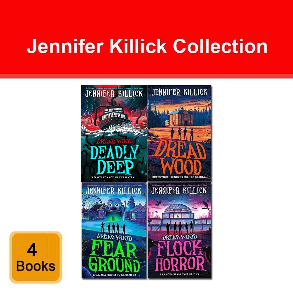Dread Wood Series 1 - 4 Books Set by Jennifer Killick Fear Ground, Fear Ground