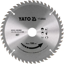 Hm Saw Blade, Circular Saw Blade 216 x 30, 48 Teeth Wz, Wood Saw Blade