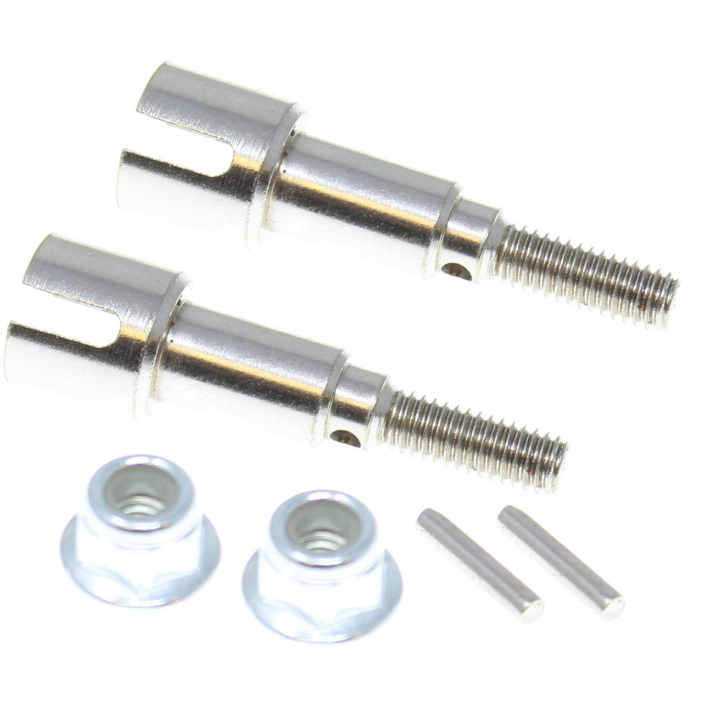 Redcat Racing 13683 Metal Rear Wheel Shafts+Pins+Lock Nut M4