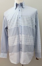 NWT TOMMY HILFIGER MENS 80'S 2 PLY FABRIC SHIRT M 152