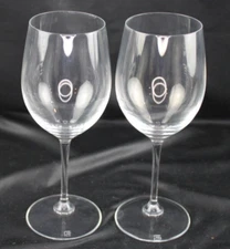 Joeph Reidel Set 2 Glasses 7 7/8" tall Vinium
