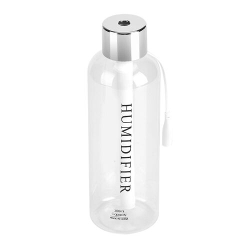 Mini Air Diffuser Mist Maker Portable USB Water Bottle Humidifier 300ml New - Picture 1 of 8