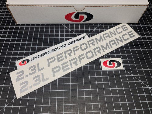 Calcomanías de rendimiento de 2,3 L (paquete de 2) pegatinas EcoBoost para Mustang Focus Explorer - Imagen 6 de 7