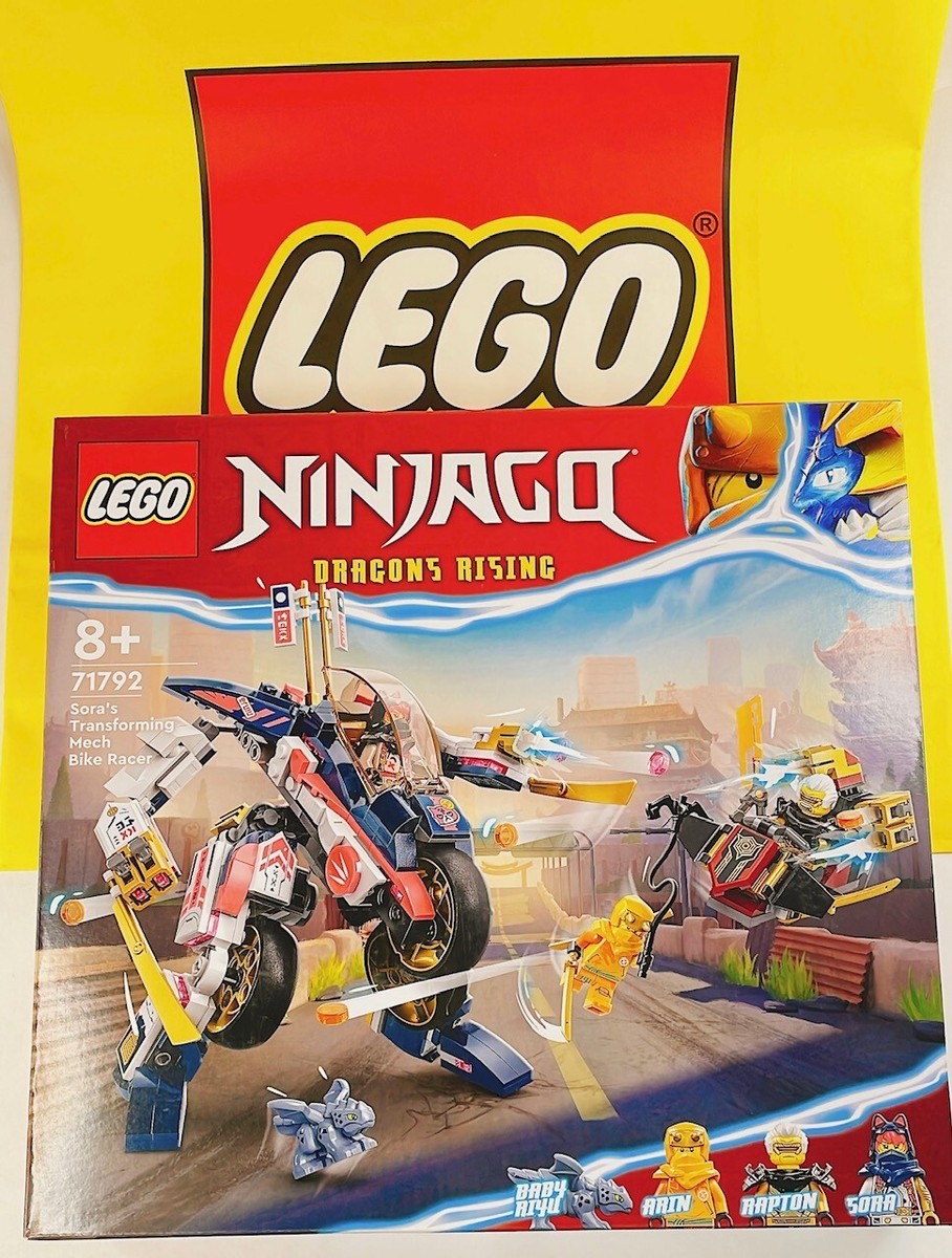 LEGO 71792 NINJAGO Sora's Transforming Mech Bike Racer 71792