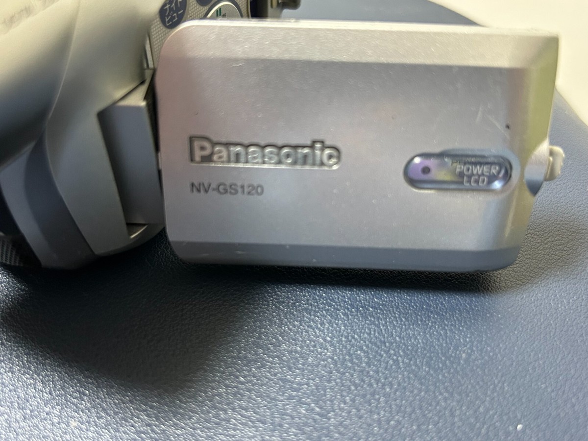Panasonic NV-GS120 Digital Video Camera 1.2MP 100x FOR PARTS