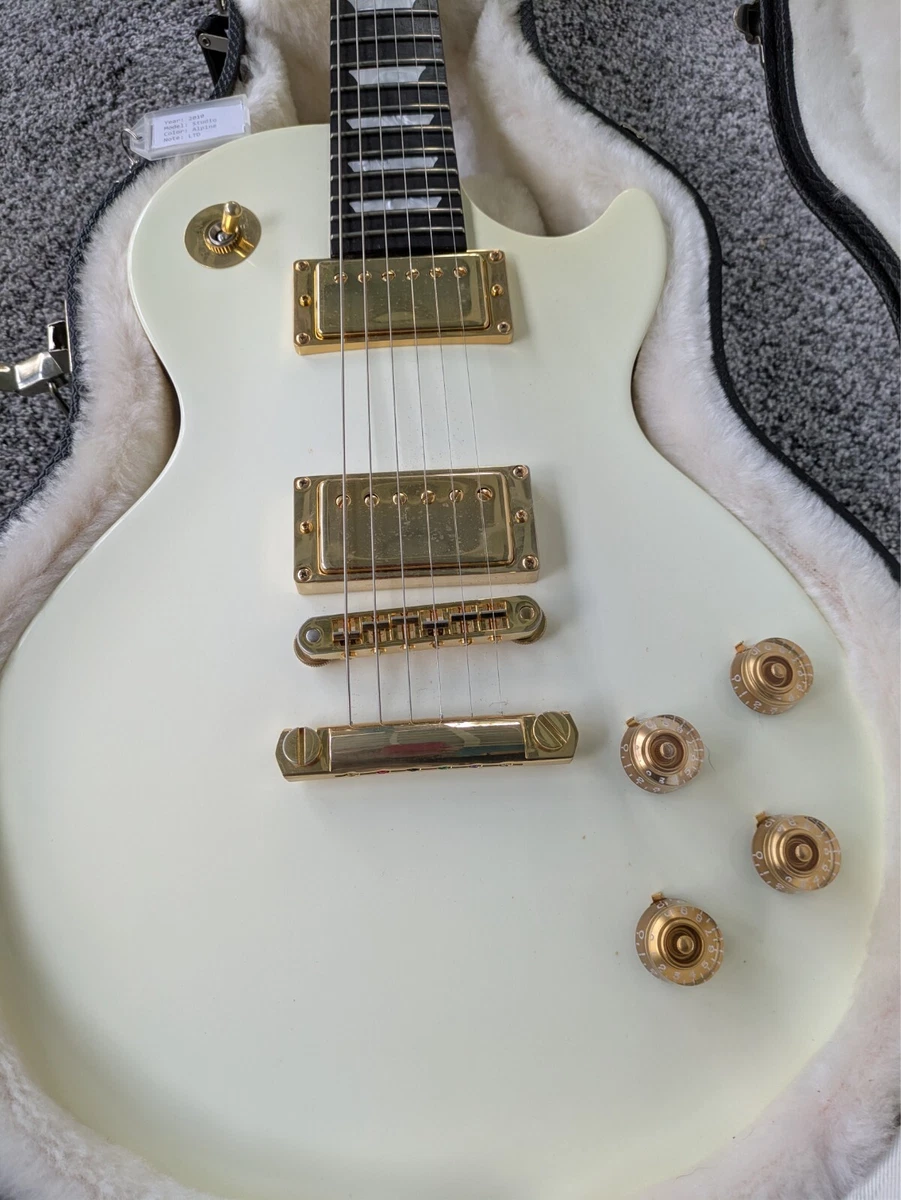 Gibson Les Paul Studio Alpine White for sale | eBay