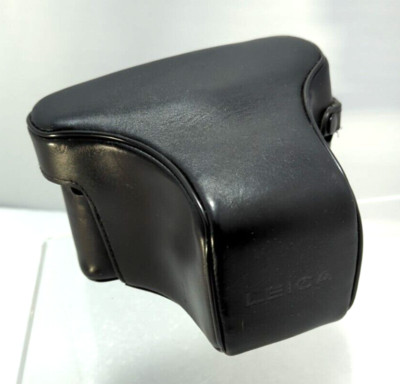Genuine Leica Black Leather Camera Case