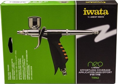 Nagelneu. Iwata - NEO TRN2 Side-Feed Double Action Trigger Airbrush N5000