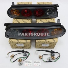 Toyota Supra 1997-1998 Spec JZA80 OEM Rück Licht Lampe & Gurt Links Rechts Set