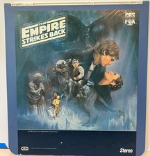 Star Wars, The Empire Strikes Back 1984 RCA Selectavision Video Disc CED
