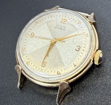 Orologio Meccanico Vintage Elgin Bumper MCM Mid Century Automatico Gold Filled Funzionante