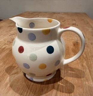 Emma Bridgewater Pottery Polka Dot Jug (1.5 pts)
