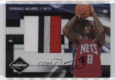 2009 Limited Freshman Jumbo Prime Signatures 5/5 Terrence Williams #10 Auto 1a07