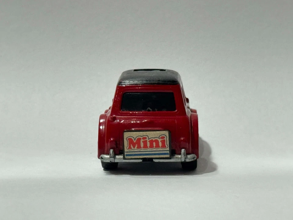 Choro Q Red Mini Cooper No. A-6 Takara Japan 1980 Loose No Box Rare - Image 4 of 4