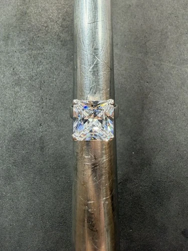 7.2g VTG Sterling Silver 925 CZ Ring Size 5.75 Jewelry Lot I